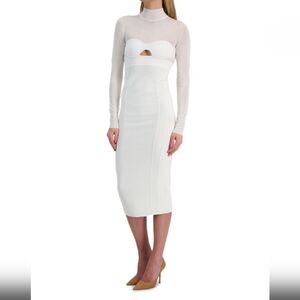 Herve leger corset alabaster dress ❤️